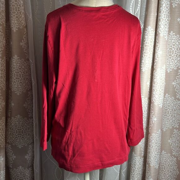 Three Dot long sleeve Top size large - Picture 3 of 6